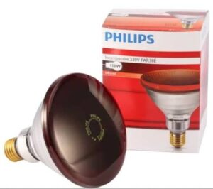 Infrared bulb for heat therapy and physiotherapy treatments in Nigeria