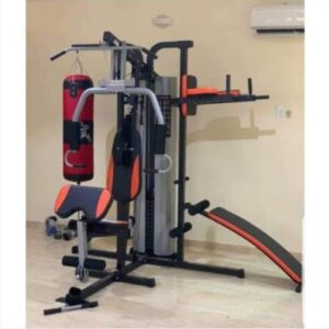 3-station multi gym fitness equipment for strength training